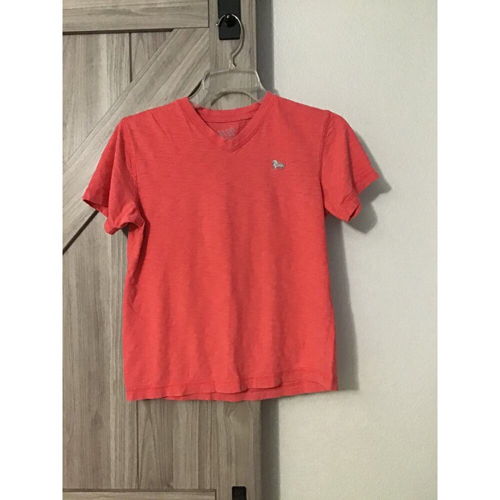 Old navy boys, coral, short sleeve medium T-shirt